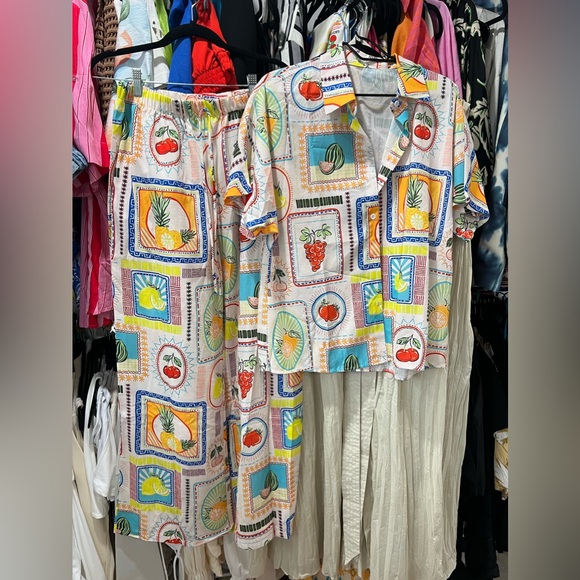 Fruit Print Co-ord Set - Picture 1 of 5